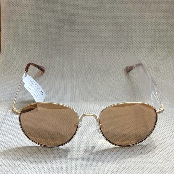 Joe’s Jeans Pearl Round Sunglasses Brown Lenses - Picture 2 of 9